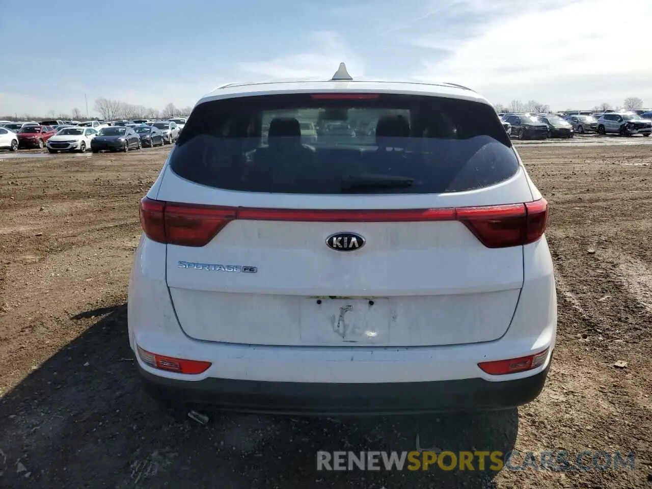 6 fotografías del automóvil dañado KNDPM3AC6K7620780 KIA SPORTAGE 2019