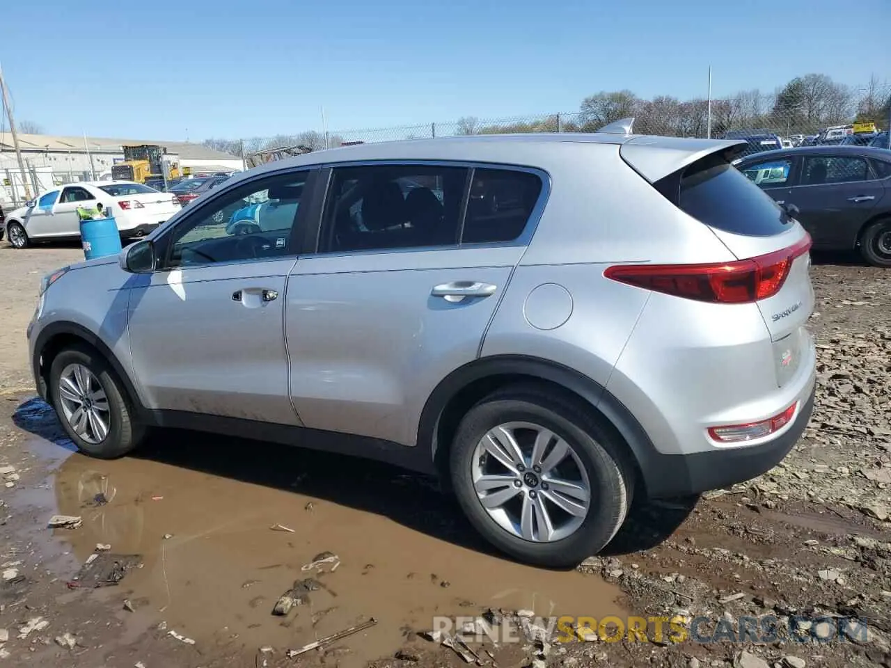 2 fotografías del automóvil dañado KNDPM3AC7K7558127 KIA SPORTAGE 2019