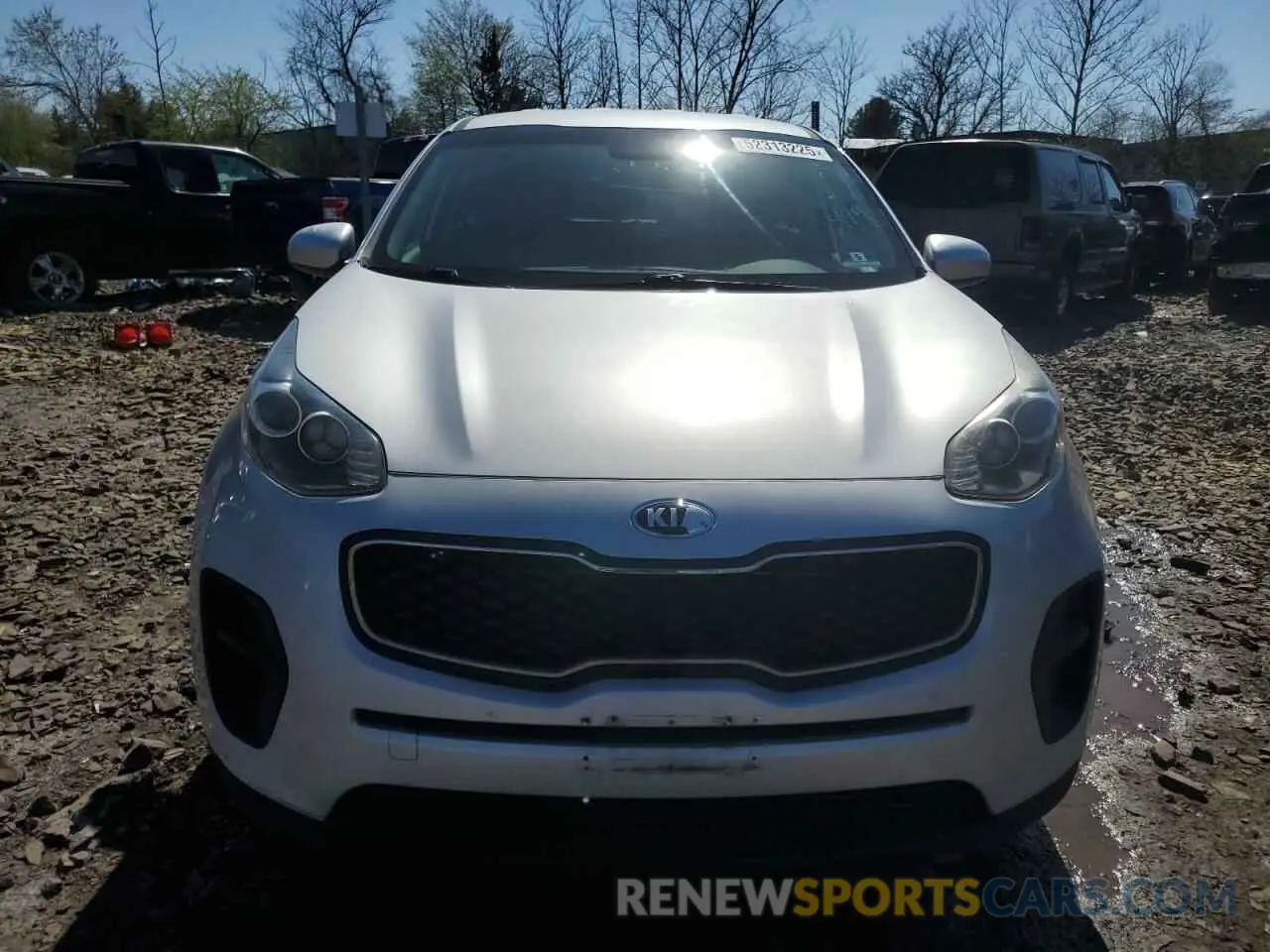 5 fotografías del automóvil dañado KNDPM3AC7K7558127 KIA SPORTAGE 2019