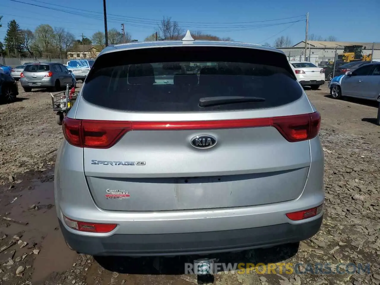 6 fotografías del automóvil dañado KNDPM3AC7K7558127 KIA SPORTAGE 2019