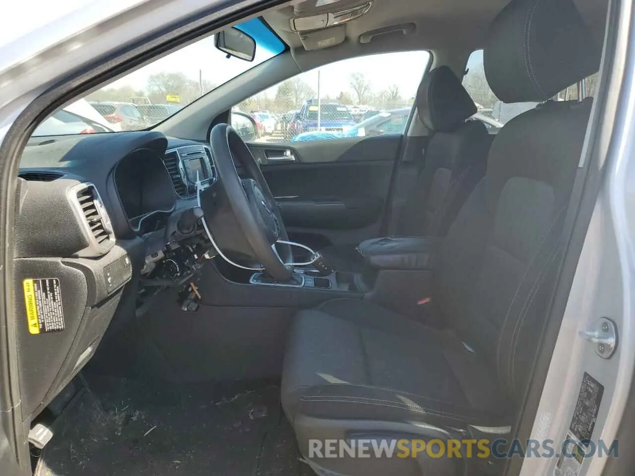 7 fotografías del automóvil dañado KNDPM3AC7K7558127 KIA SPORTAGE 2019
