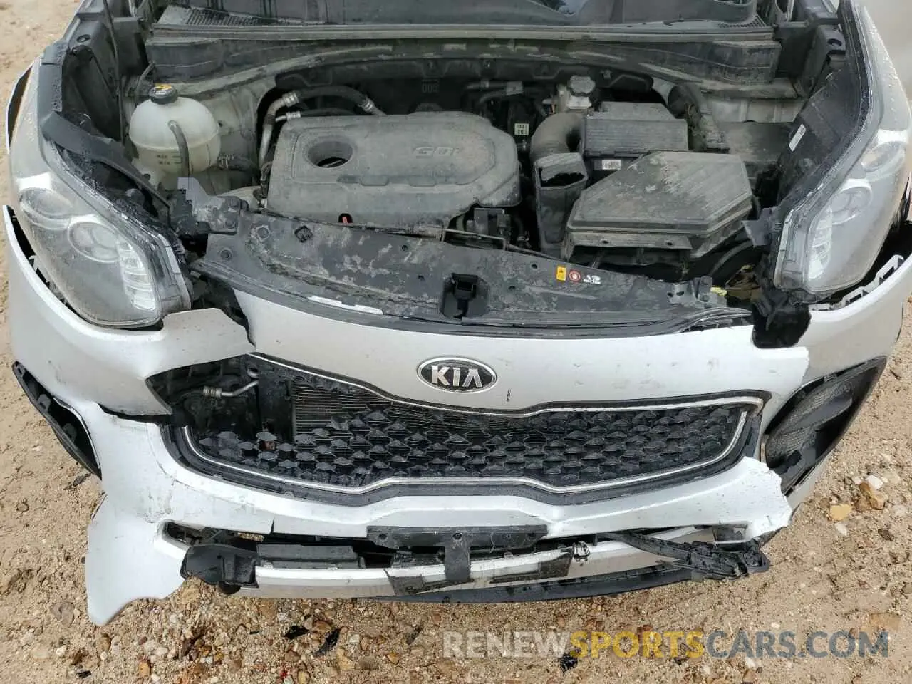 13 fotografías del automóvil dañado KNDPM3AC7K7611991 KIA SPORTAGE 2019