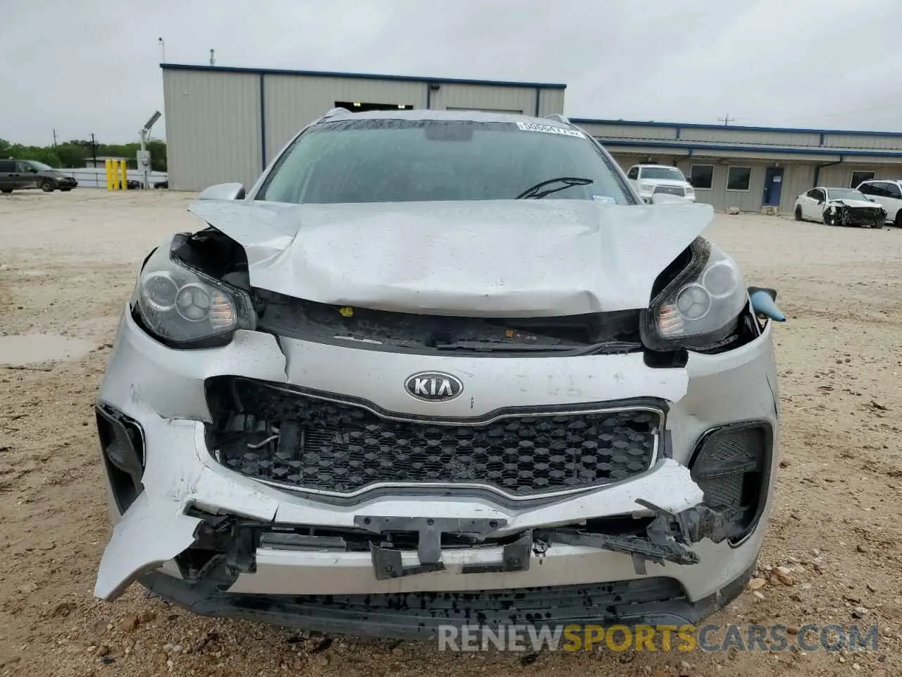 5 fotografías del automóvil dañado KNDPM3AC7K7611991 KIA SPORTAGE 2019