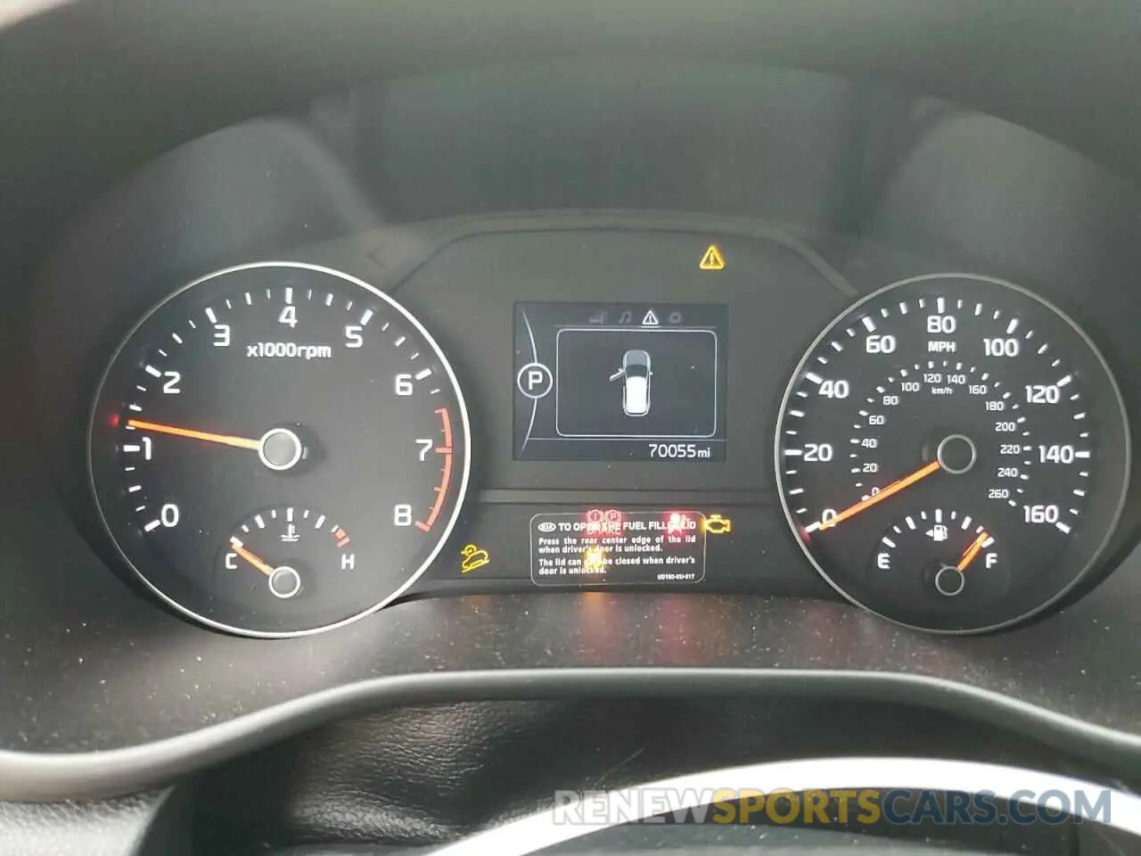 9 fotografías del automóvil dañado KNDPM3AC7K7611991 KIA SPORTAGE 2019