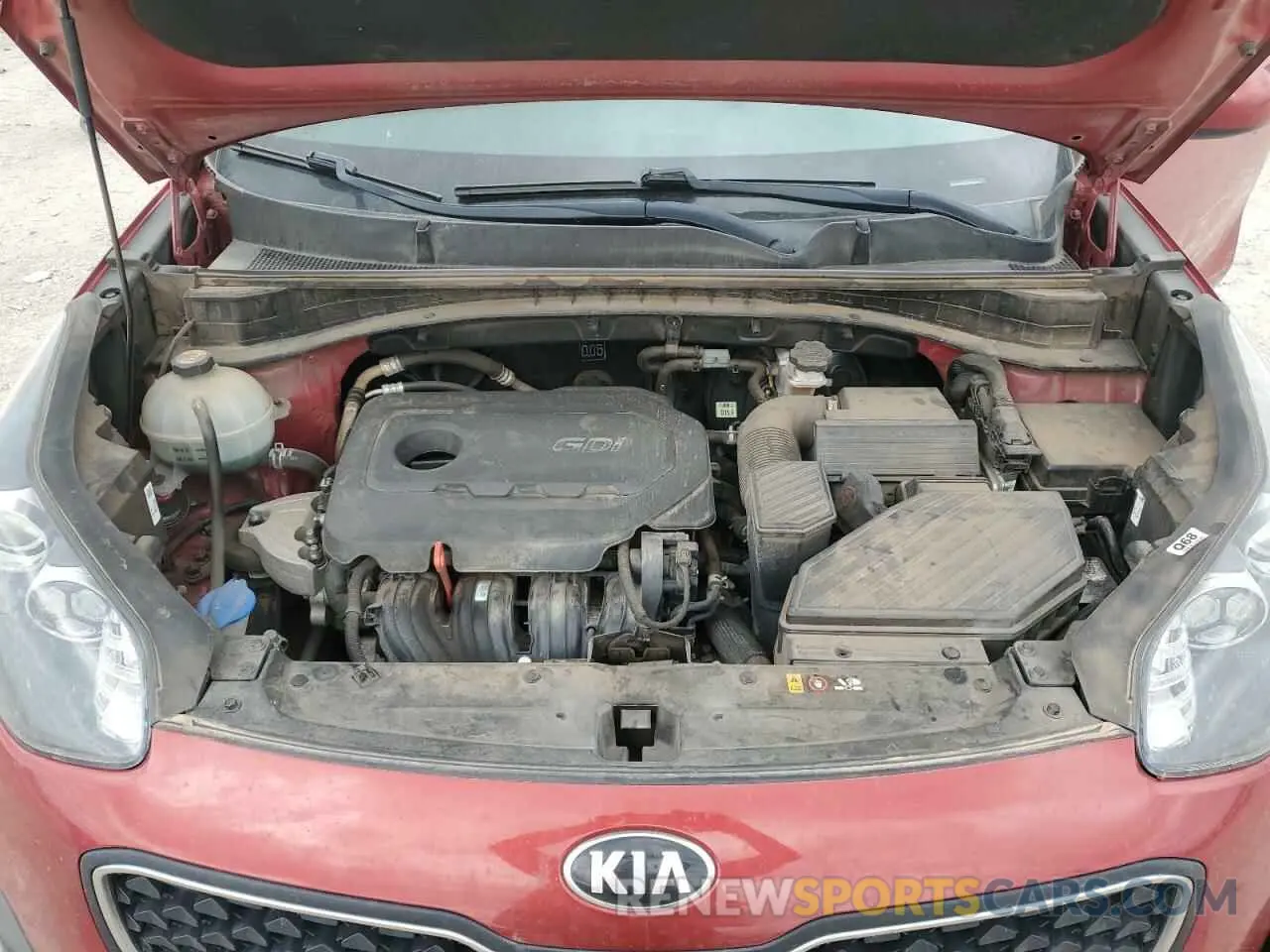 12 fotografías del automóvil dañado KNDPM3AC8K7567564 KIA SPORTAGE 2019