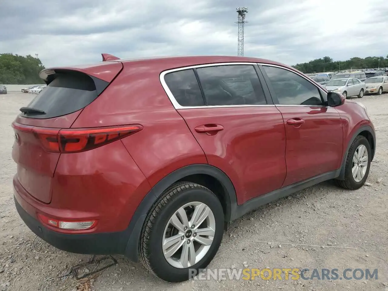 3 fotografías del automóvil dañado KNDPM3AC8K7567564 KIA SPORTAGE 2019