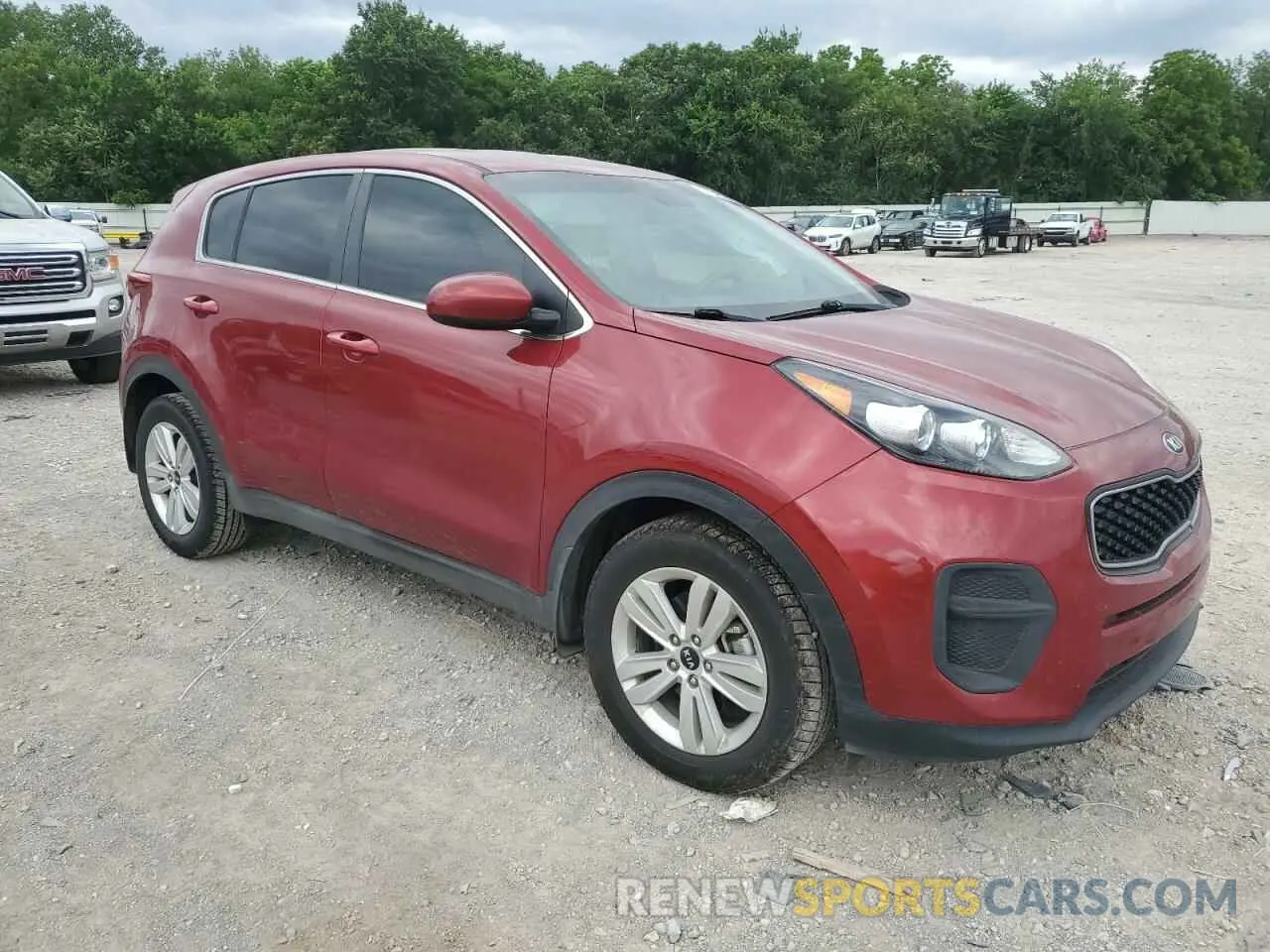 4 fotografías del automóvil dañado KNDPM3AC8K7567564 KIA SPORTAGE 2019