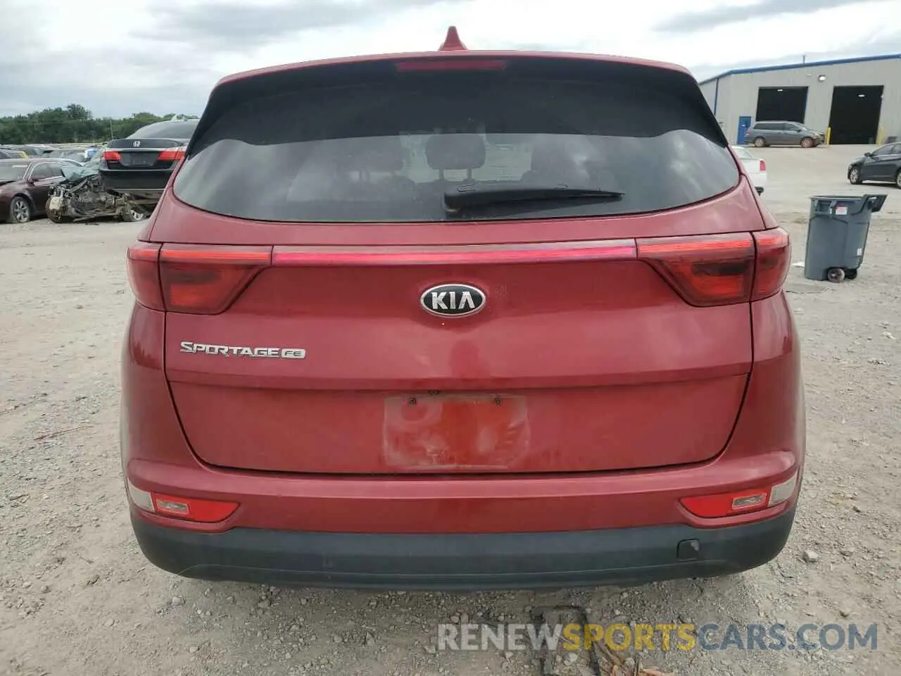6 fotografías del automóvil dañado KNDPM3AC8K7567564 KIA SPORTAGE 2019