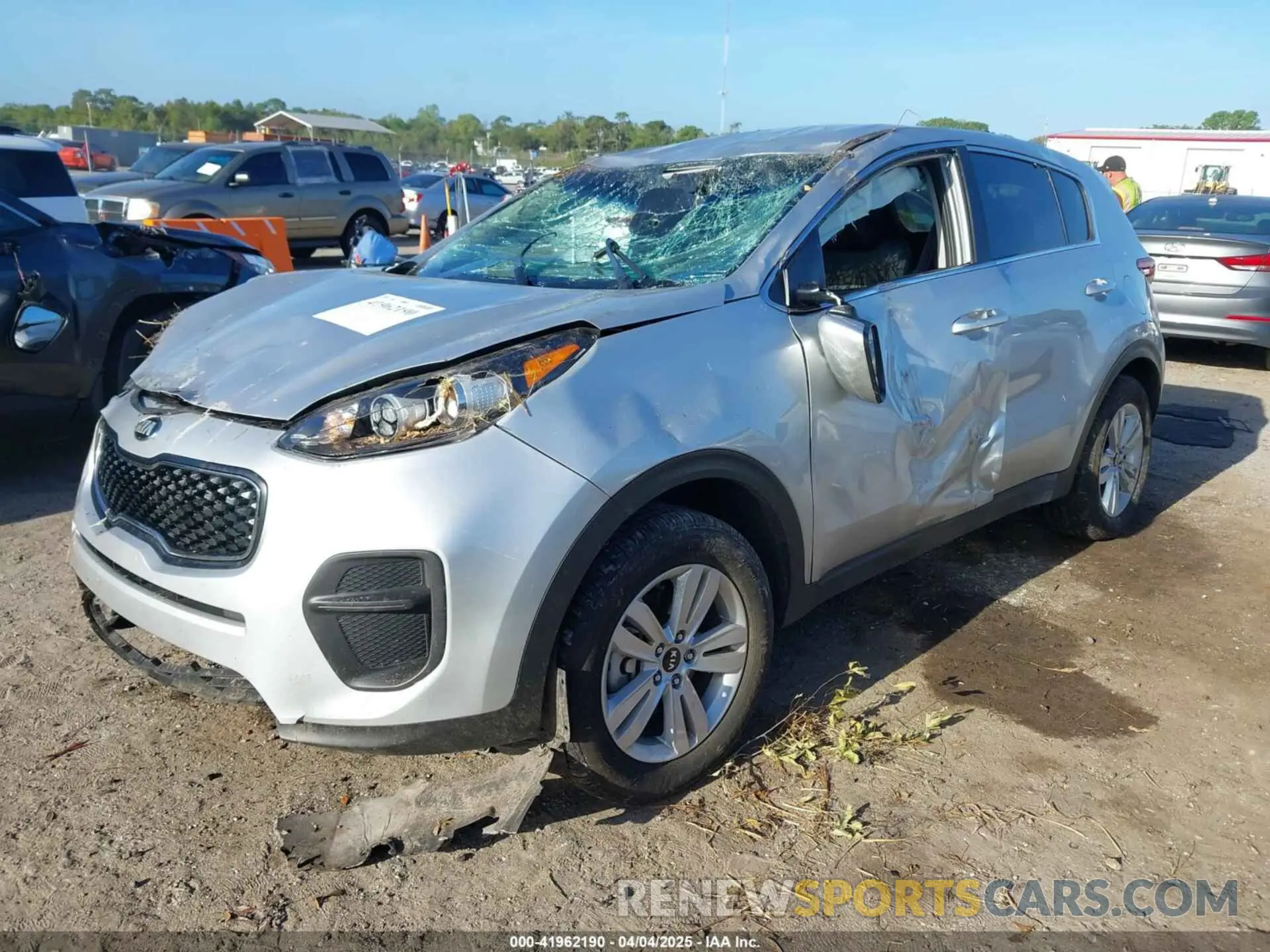 2 fotografías del automóvil dañado KNDPM3AC8K7591055 KIA SPORTAGE 2019