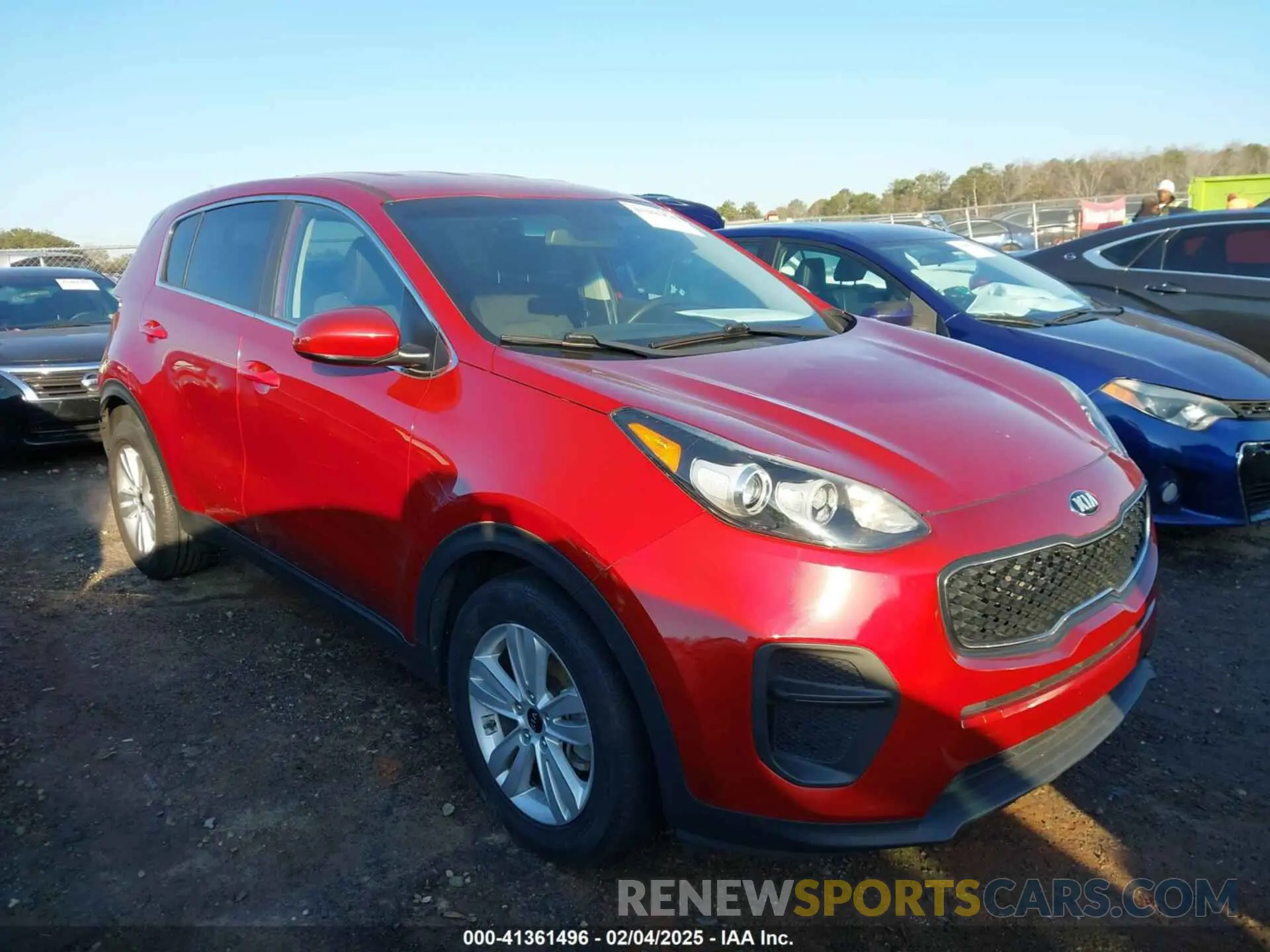1 fotografías del automóvil dañado KNDPM3AC9K7585796 KIA SPORTAGE 2019