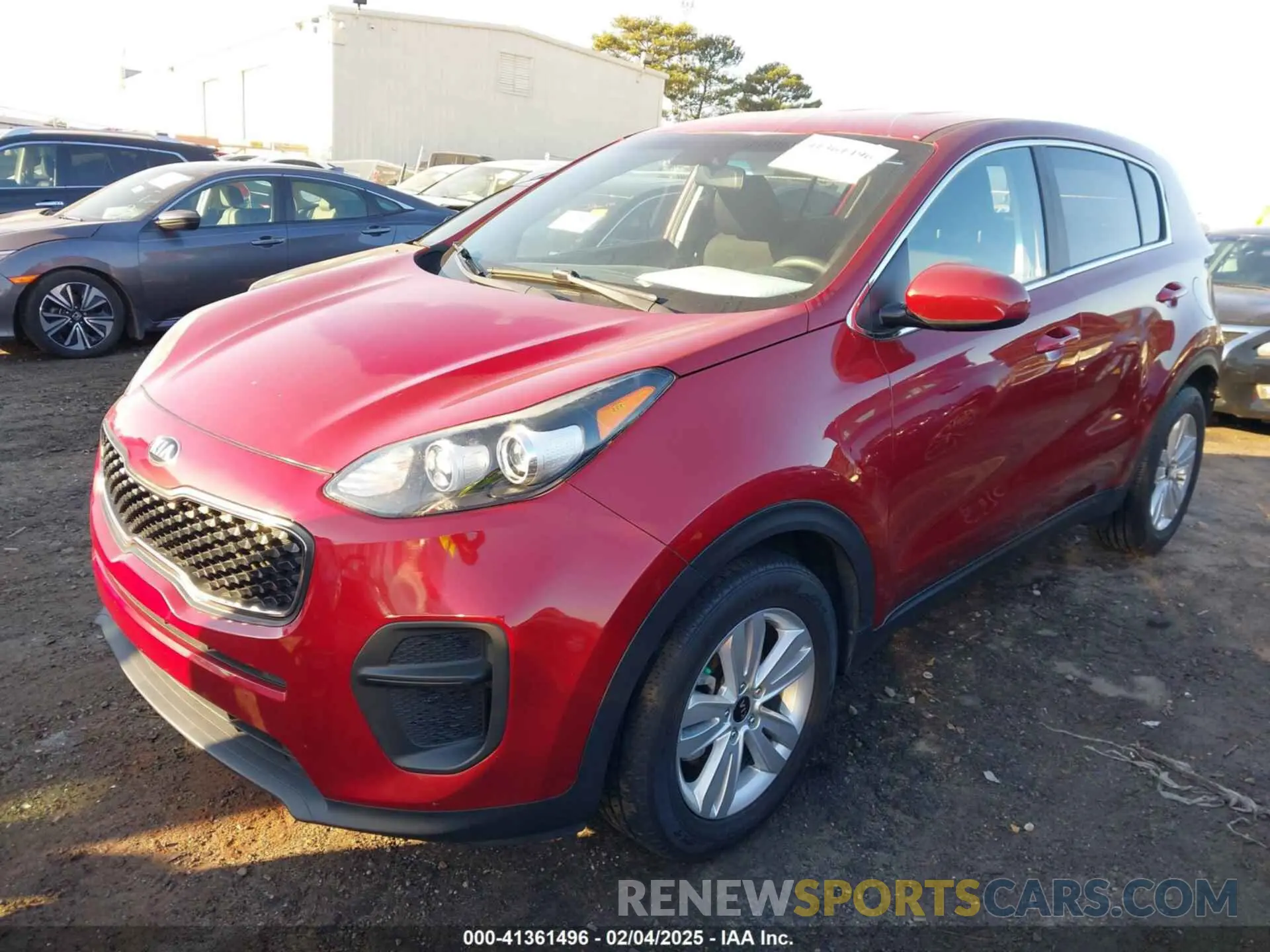 2 fotografías del automóvil dañado KNDPM3AC9K7585796 KIA SPORTAGE 2019