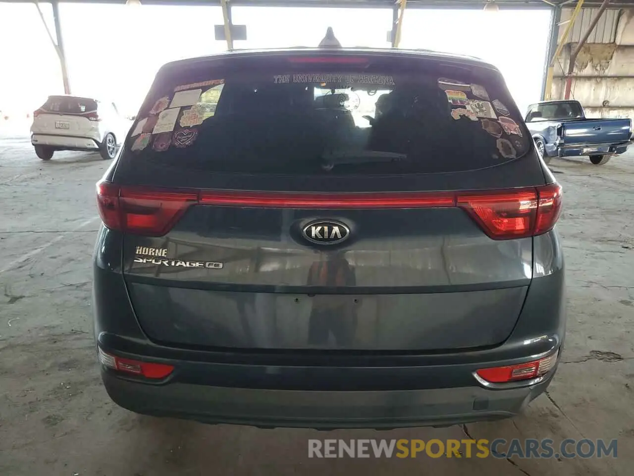 6 fotografías del automóvil dañado KNDPM3AC9K7613841 KIA SPORTAGE 2019