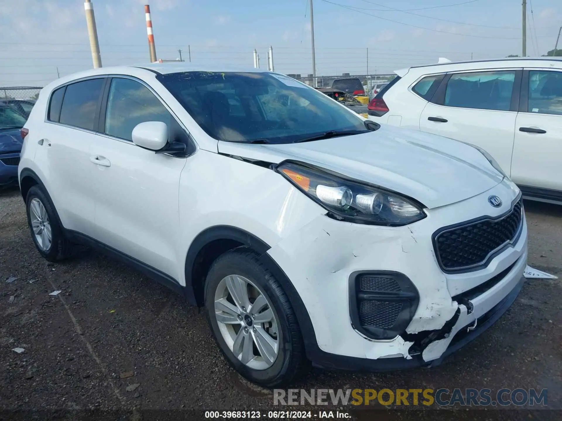 1 fotografías del automóvil dañado KNDPM3ACXK7496173 KIA SPORTAGE 2019