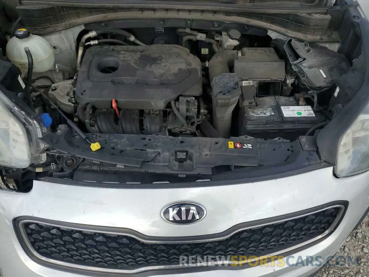 11 fotografías del automóvil dañado KNDPM3ACXK7555917 KIA SPORTAGE 2019