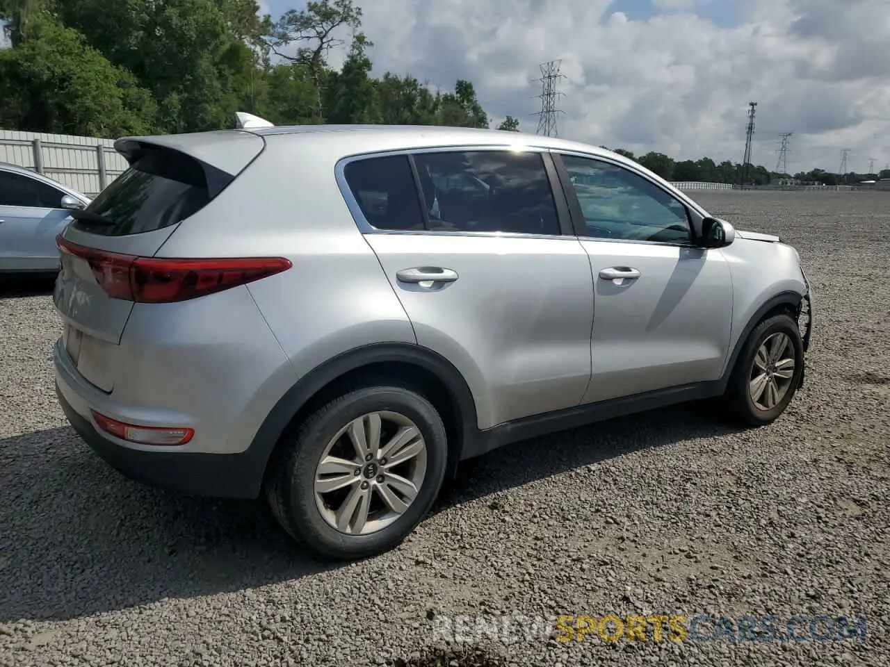 3 fotografías del automóvil dañado KNDPM3ACXK7555917 KIA SPORTAGE 2019