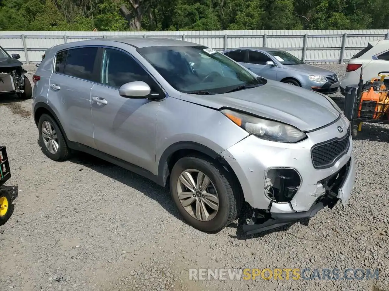 4 fotografías del automóvil dañado KNDPM3ACXK7555917 KIA SPORTAGE 2019