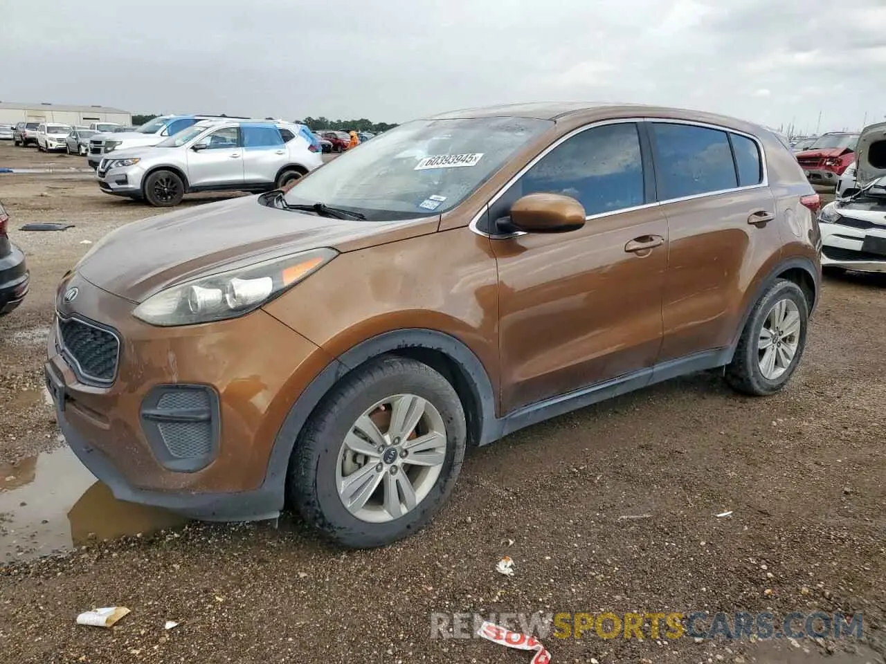 1 fotografías del automóvil dañado KNDPM3ACXK7563127 KIA SPORTAGE 2019
