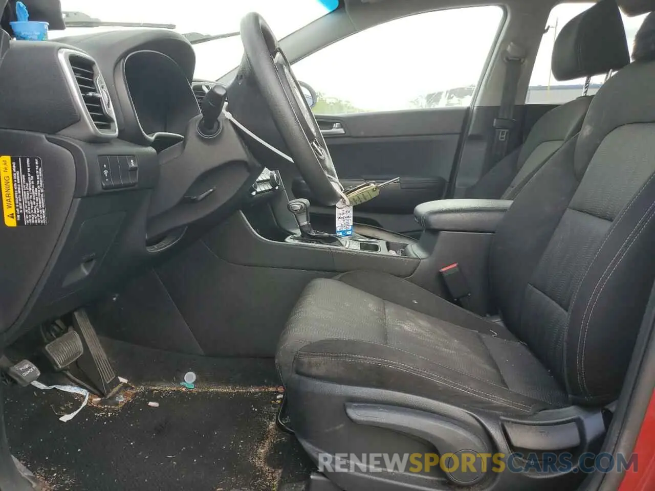 7 fotografías del automóvil dañado KNDPM3ACXK7563693 KIA SPORTAGE 2019