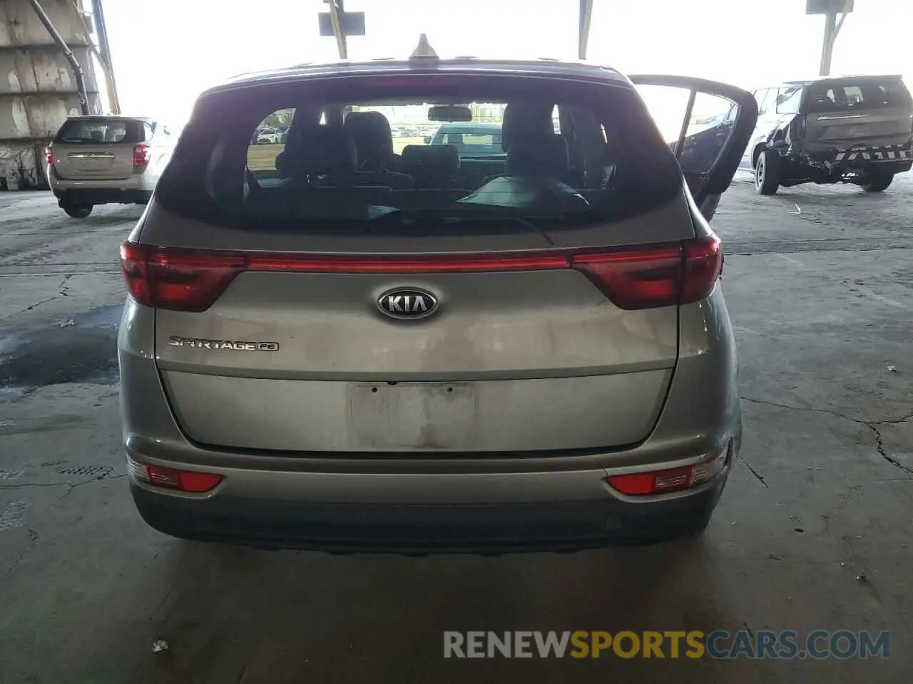 6 fotografías del automóvil dañado KNDPM3ACXK7578856 KIA SPORTAGE 2019