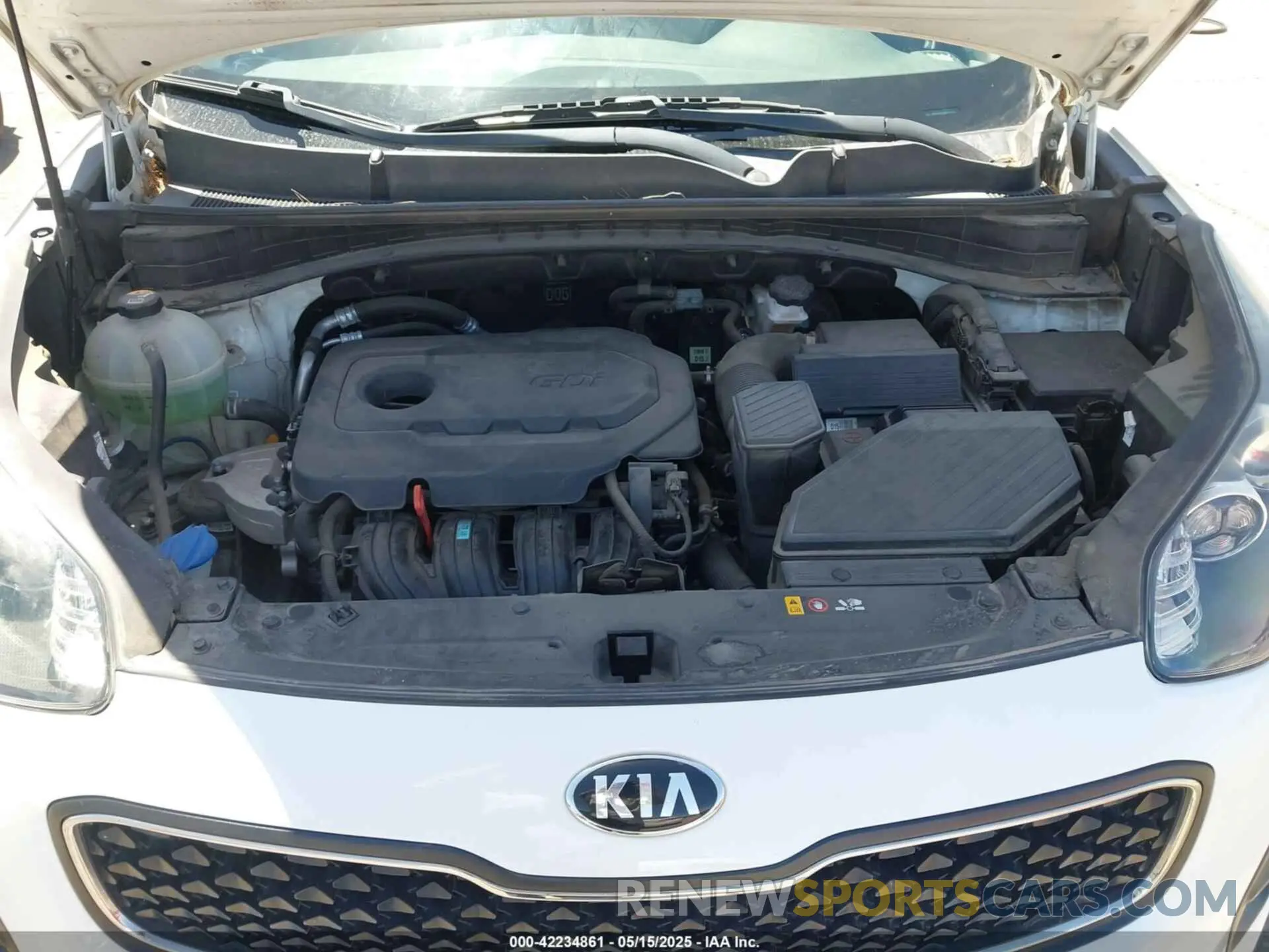 10 fotografías del automóvil dañado KNDPM3ACXK7595723 KIA SPORTAGE 2019