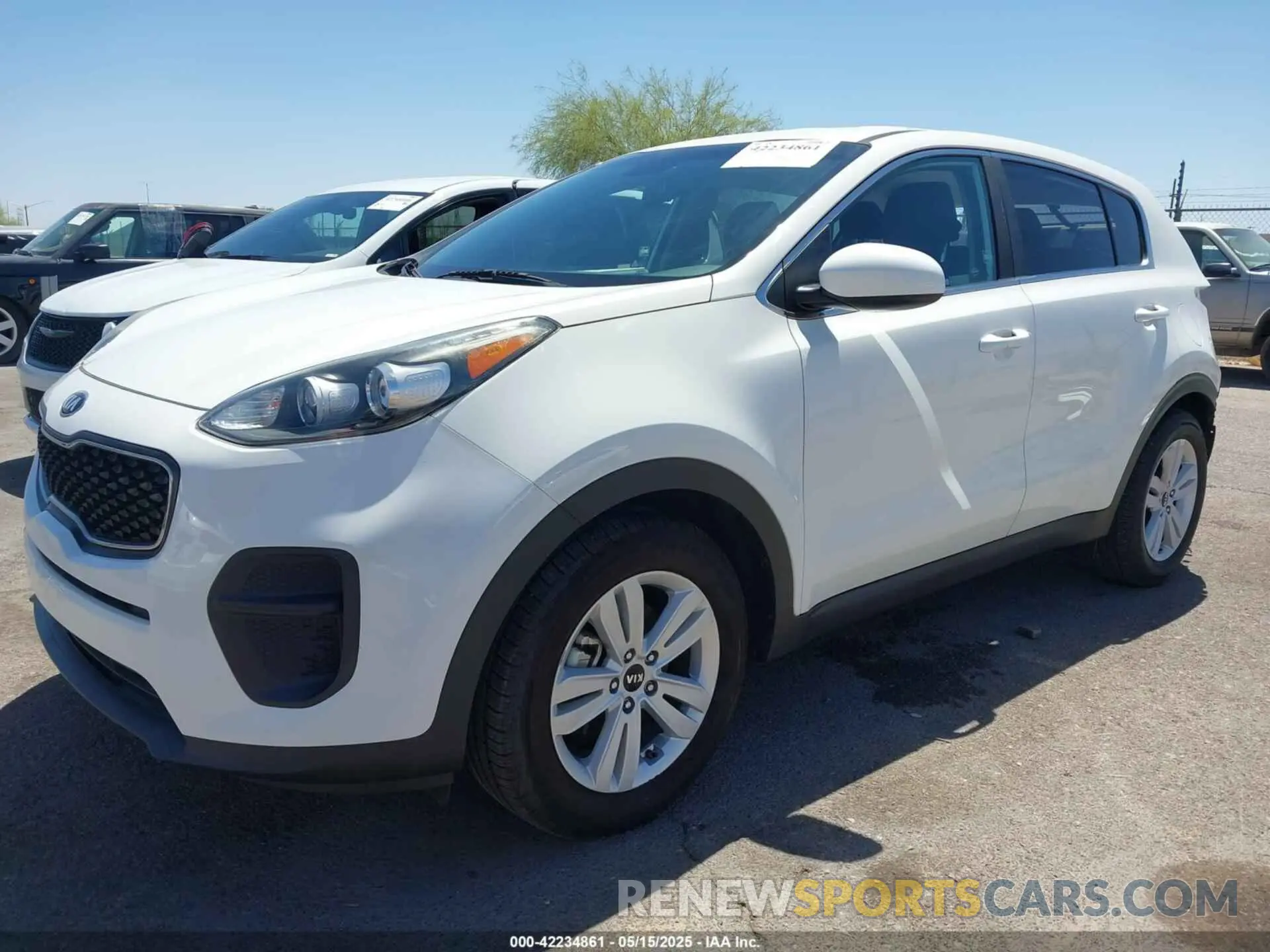 2 fotografías del automóvil dañado KNDPM3ACXK7595723 KIA SPORTAGE 2019