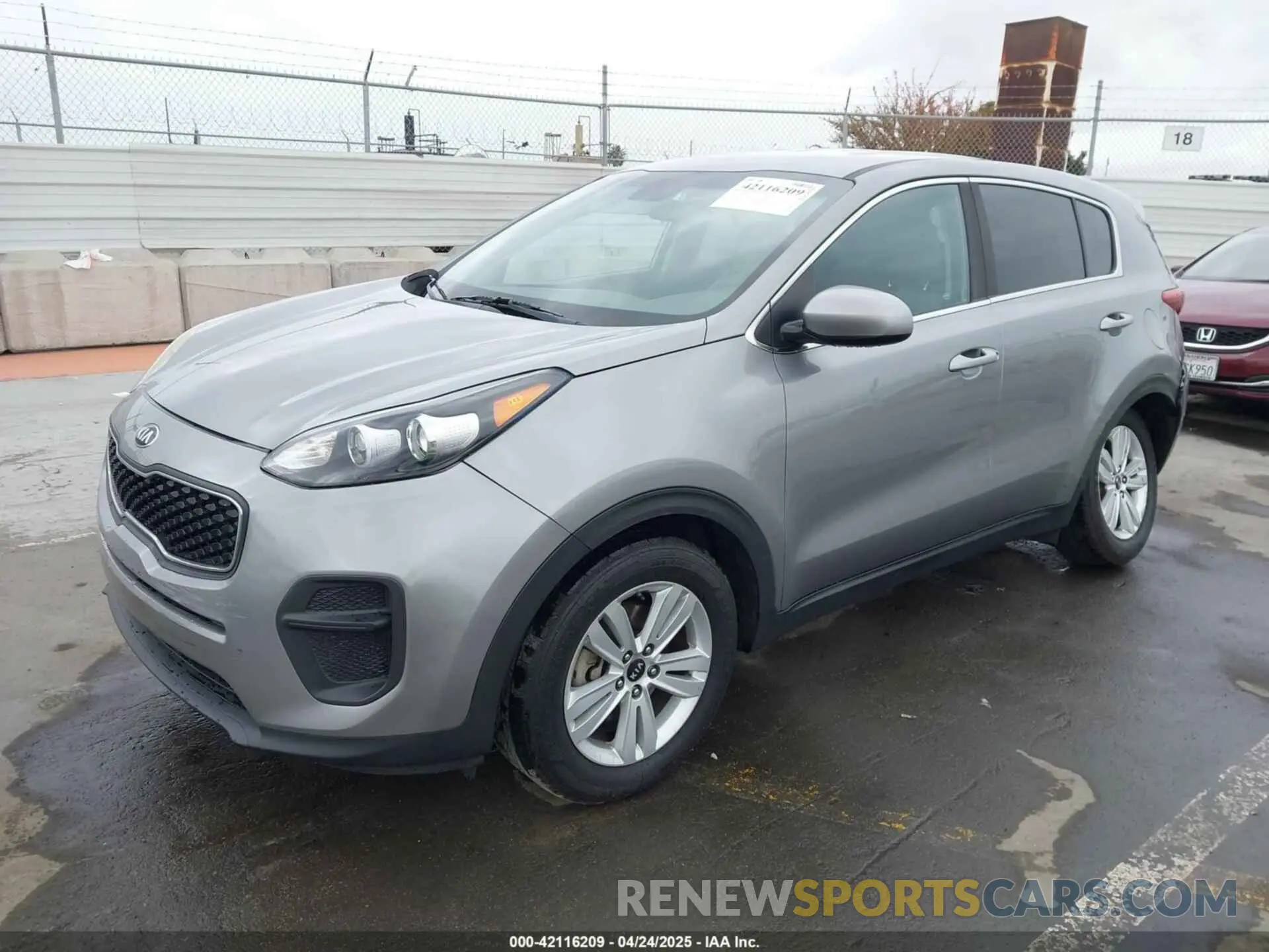 2 fotografías del automóvil dañado KNDPM3ACXK7626856 KIA SPORTAGE 2019