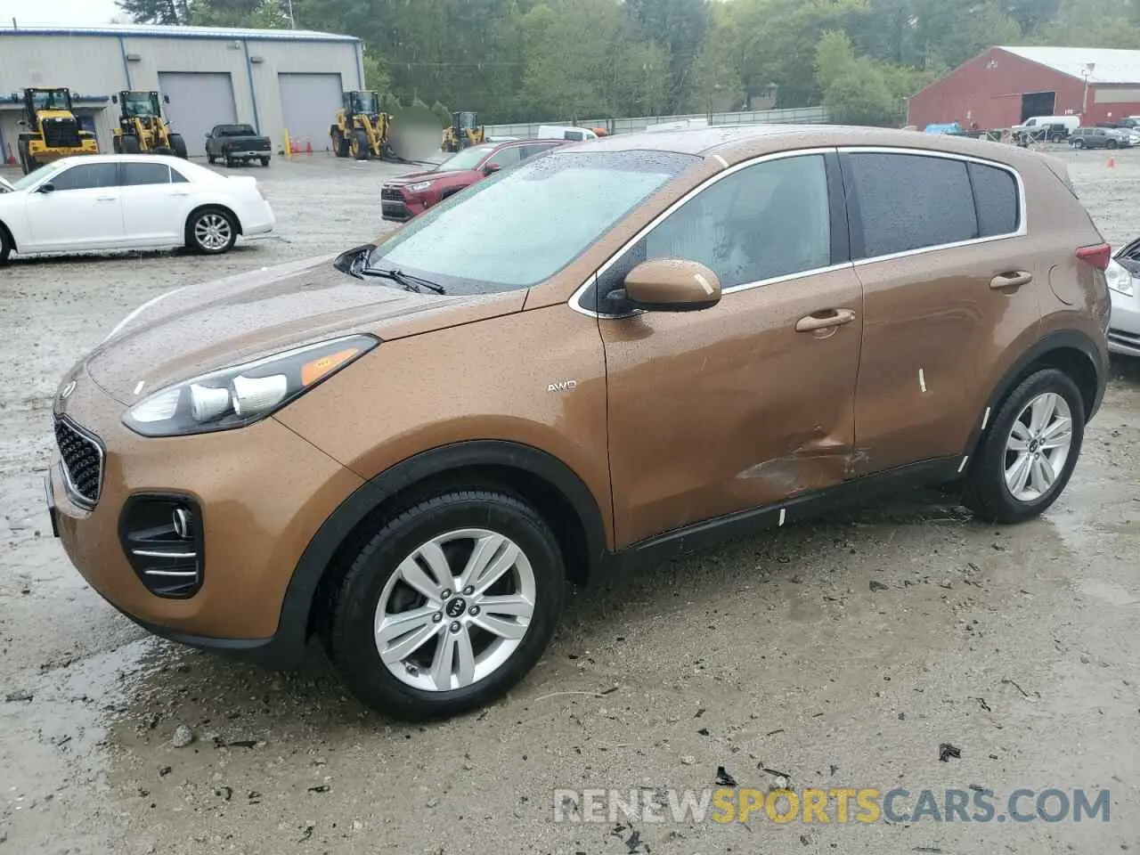 1 fotografías del automóvil dañado KNDPMCAC0K7609709 KIA SPORTAGE 2019