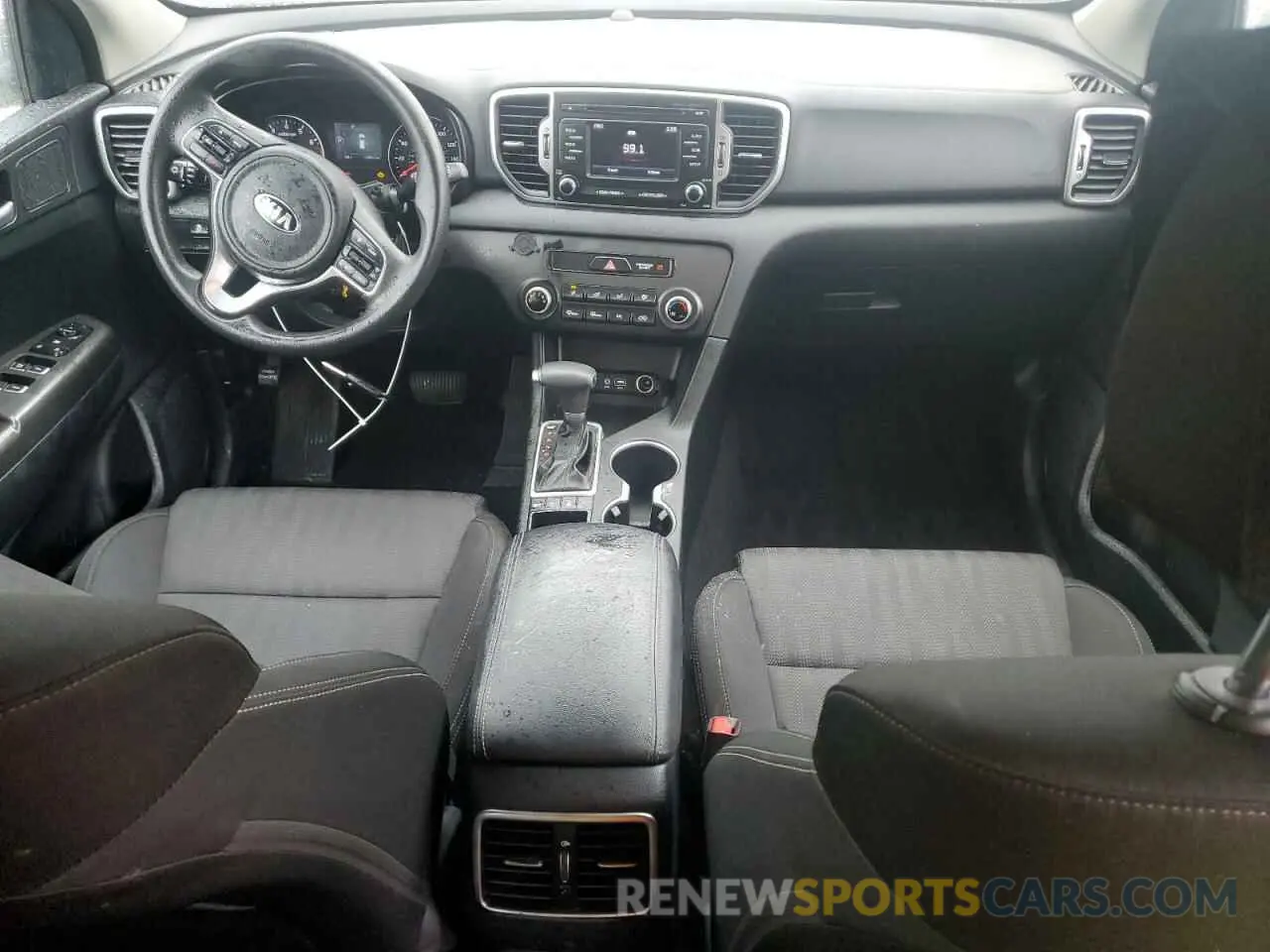 8 fotografías del automóvil dañado KNDPMCAC0K7609709 KIA SPORTAGE 2019