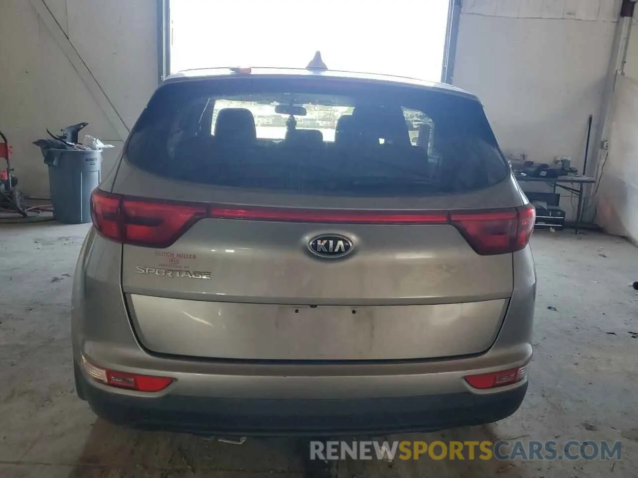 6 fotografías del automóvil dañado KNDPMCAC0K7618961 KIA SPORTAGE 2019