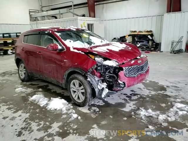 11 fotografías del automóvil dañado KNDPMCAC0K7620628 KIA SPORTAGE 2019