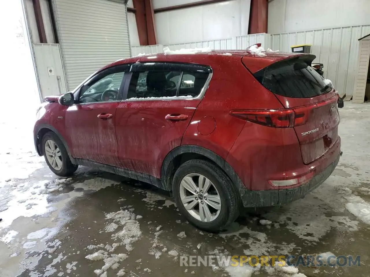 2 fotografías del automóvil dañado KNDPMCAC0K7620628 KIA SPORTAGE 2019