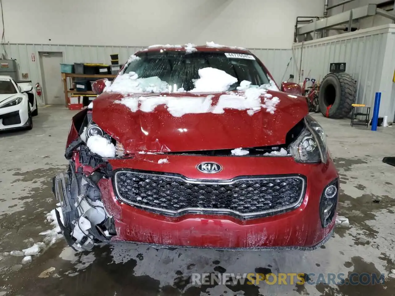 5 fotografías del automóvil dañado KNDPMCAC0K7620628 KIA SPORTAGE 2019