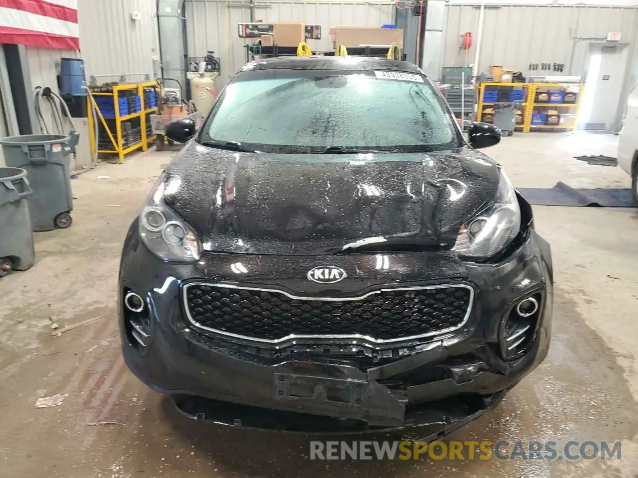 5 fotografías del automóvil dañado KNDPMCAC1K7601747 KIA SPORTAGE 2019