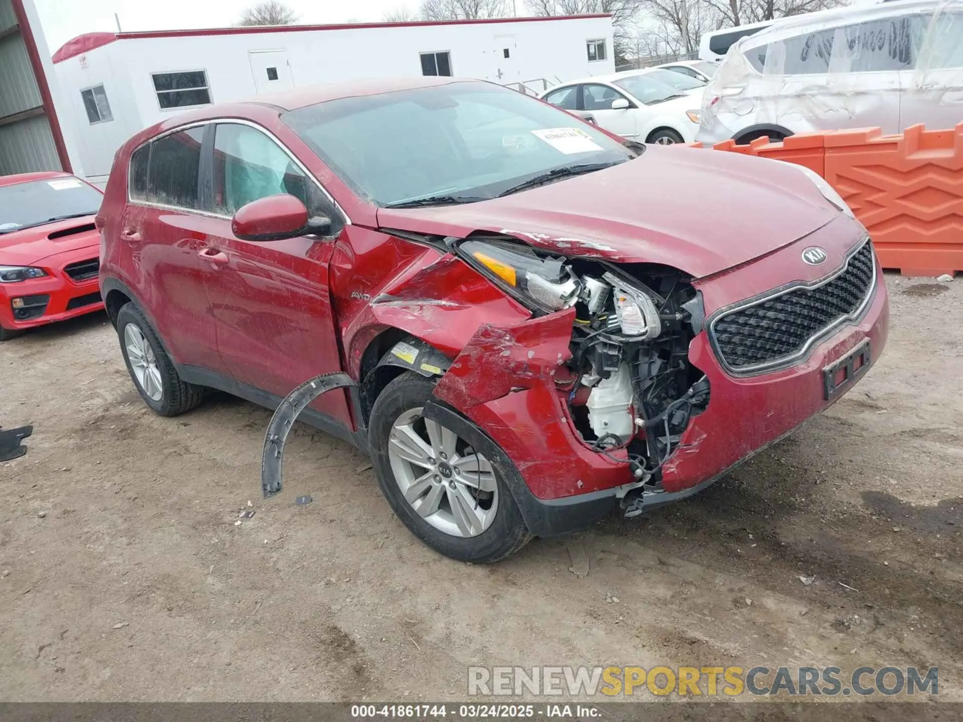 1 fotografías del automóvil dañado KNDPMCAC2K7530493 KIA SPORTAGE 2019