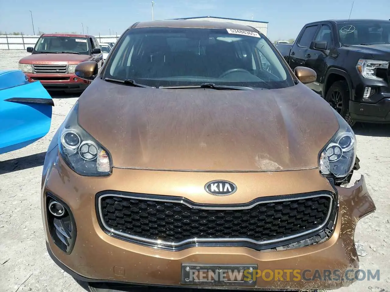 5 fotografías del automóvil dañado KNDPMCAC2K7611039 KIA SPORTAGE 2019