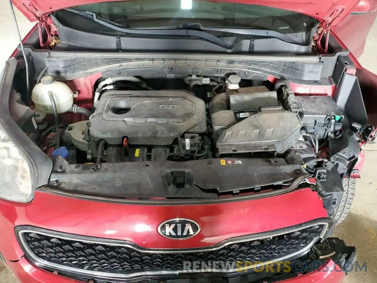 12 fotografías del automóvil dañado KNDPMCAC4K7509595 KIA SPORTAGE 2019