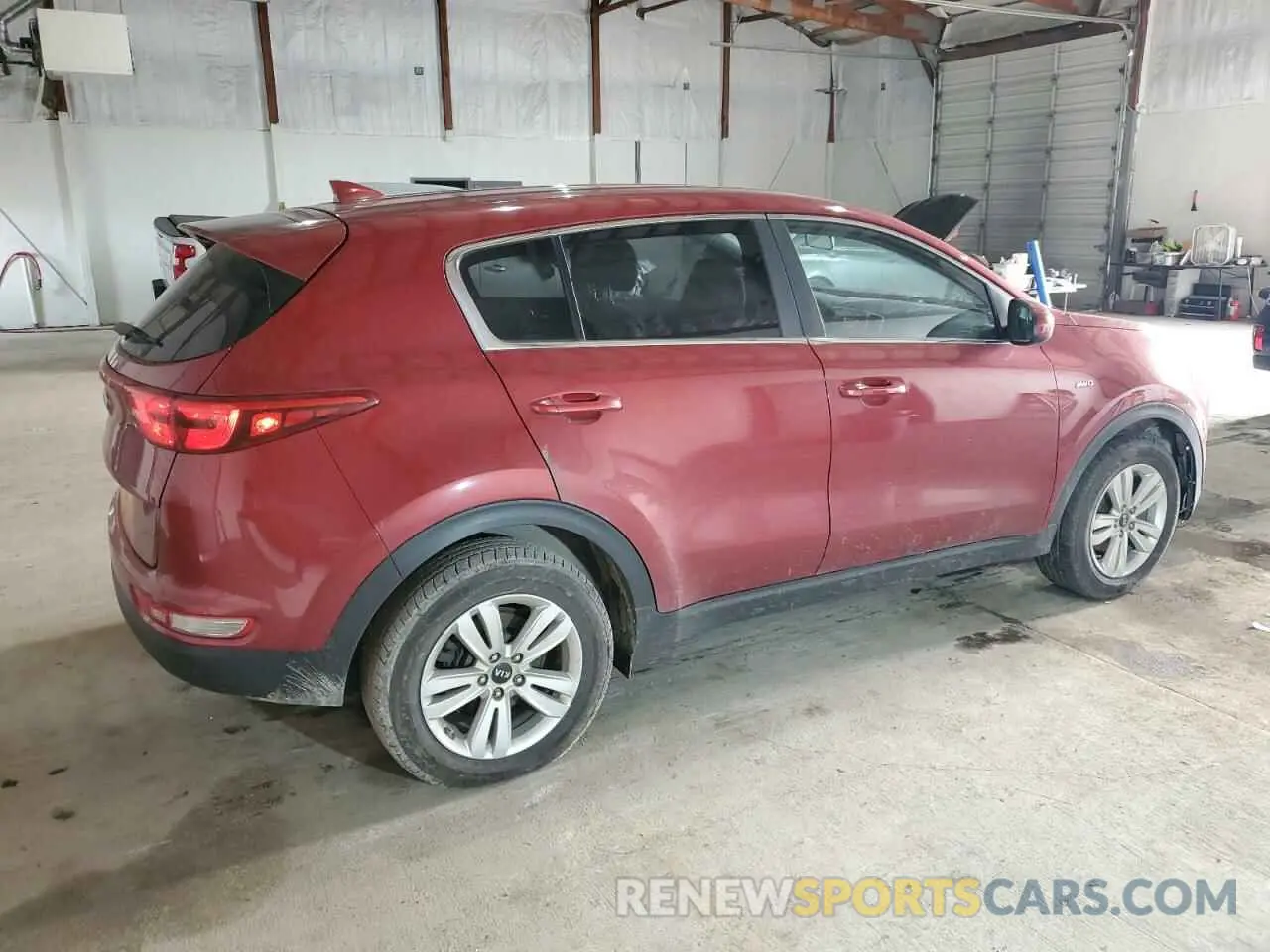 3 fotografías del automóvil dañado KNDPMCAC4K7509595 KIA SPORTAGE 2019