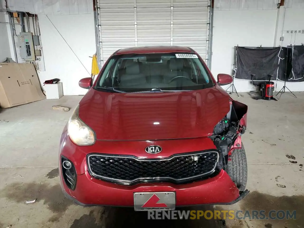 5 fotografías del automóvil dañado KNDPMCAC4K7509595 KIA SPORTAGE 2019