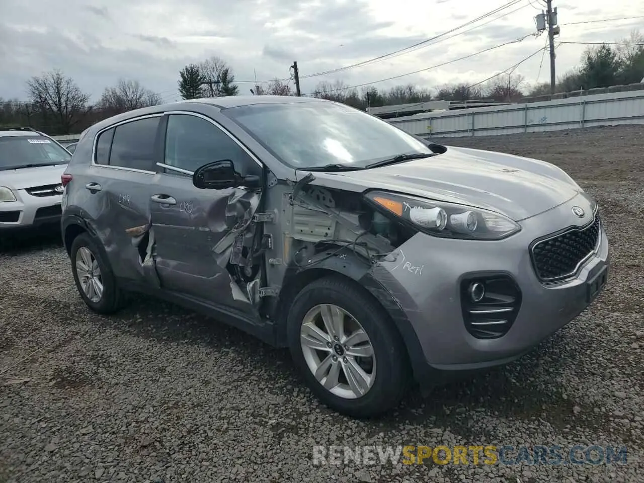 4 fotografías del automóvil dañado KNDPMCAC5K7553086 KIA SPORTAGE 2019
