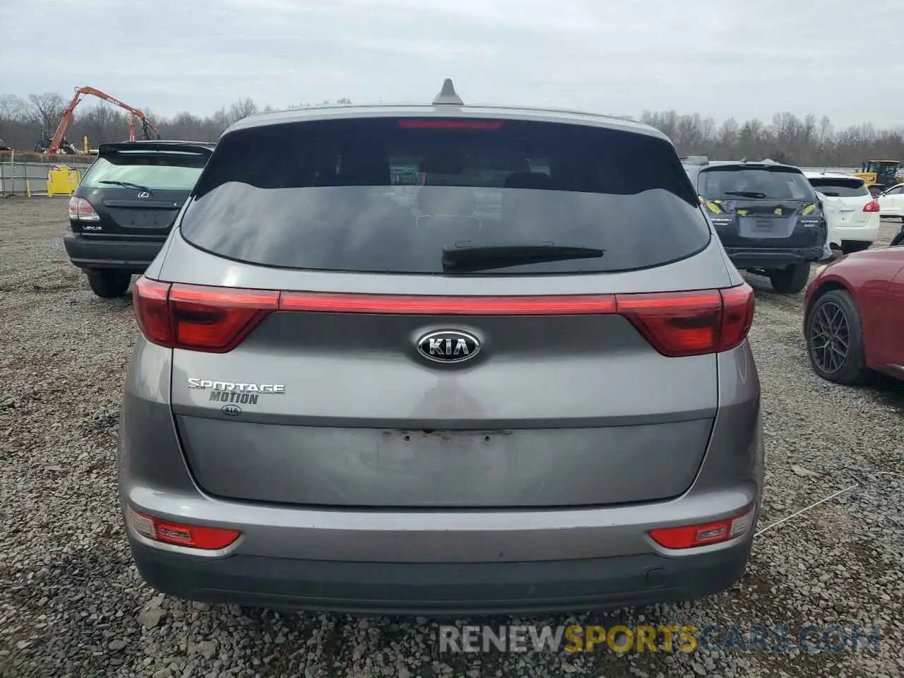 6 fotografías del automóvil dañado KNDPMCAC5K7553086 KIA SPORTAGE 2019