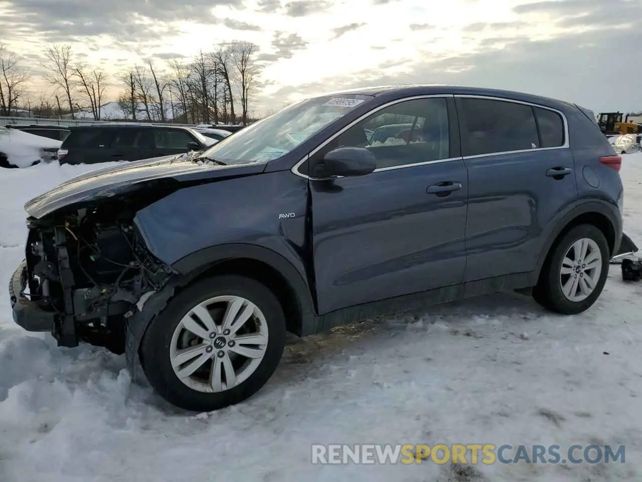 1 fotografías del automóvil dañado KNDPMCAC5K7562368 KIA SPORTAGE 2019