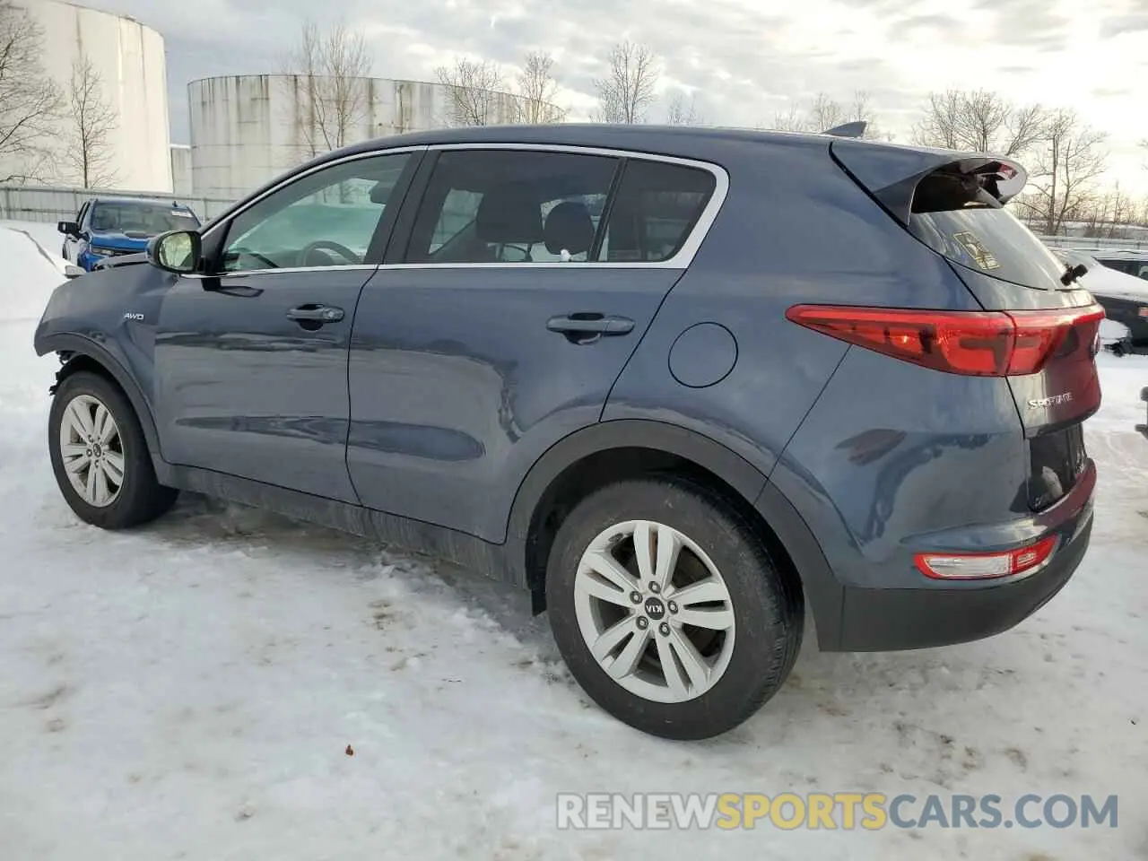 2 fotografías del automóvil dañado KNDPMCAC5K7562368 KIA SPORTAGE 2019