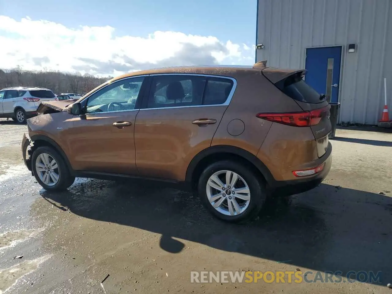 2 fotografías del automóvil dañado KNDPMCAC5K7626554 KIA SPORTAGE 2019