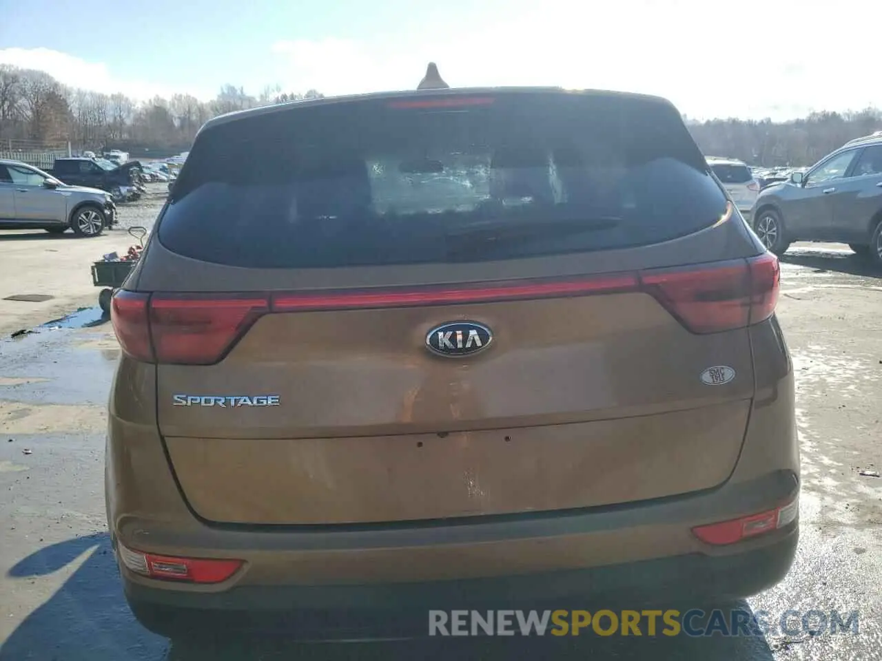 6 fotografías del automóvil dañado KNDPMCAC5K7626554 KIA SPORTAGE 2019