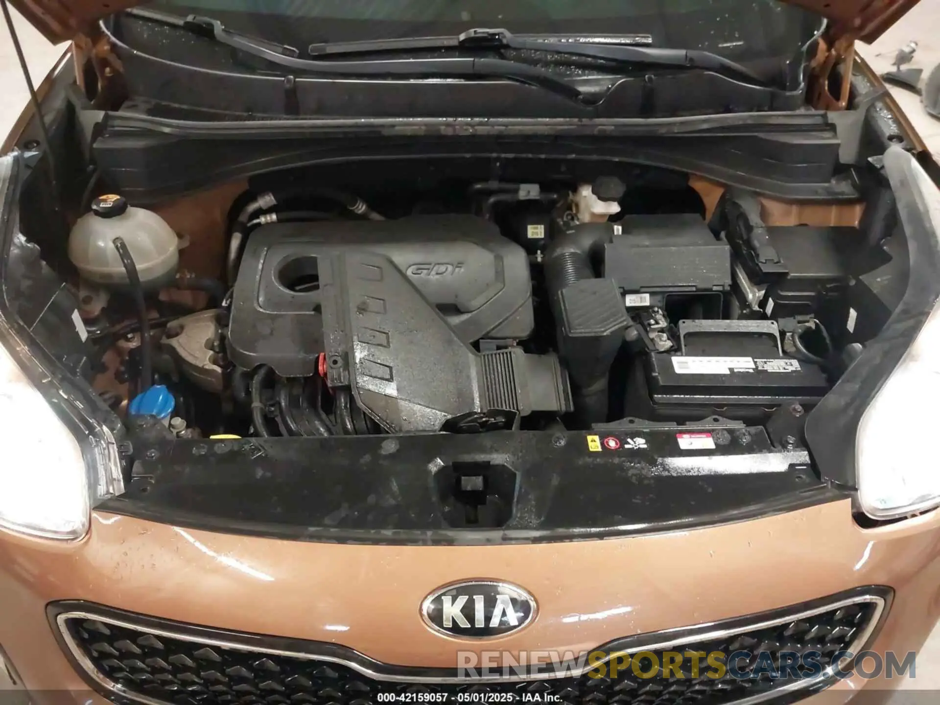 10 fotografías del automóvil dañado KNDPMCAC6K7568549 KIA SPORTAGE 2019