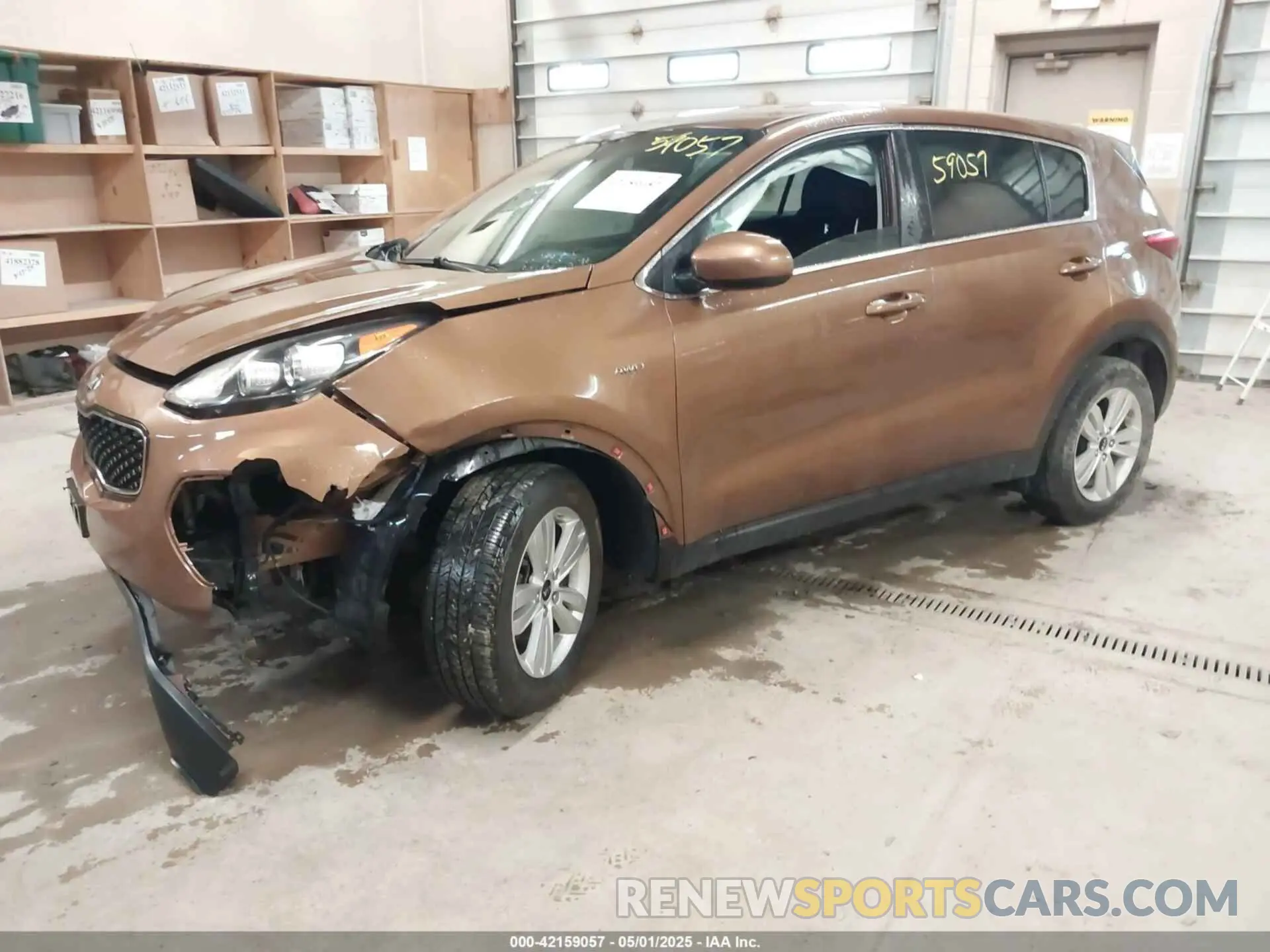 2 fotografías del automóvil dañado KNDPMCAC6K7568549 KIA SPORTAGE 2019