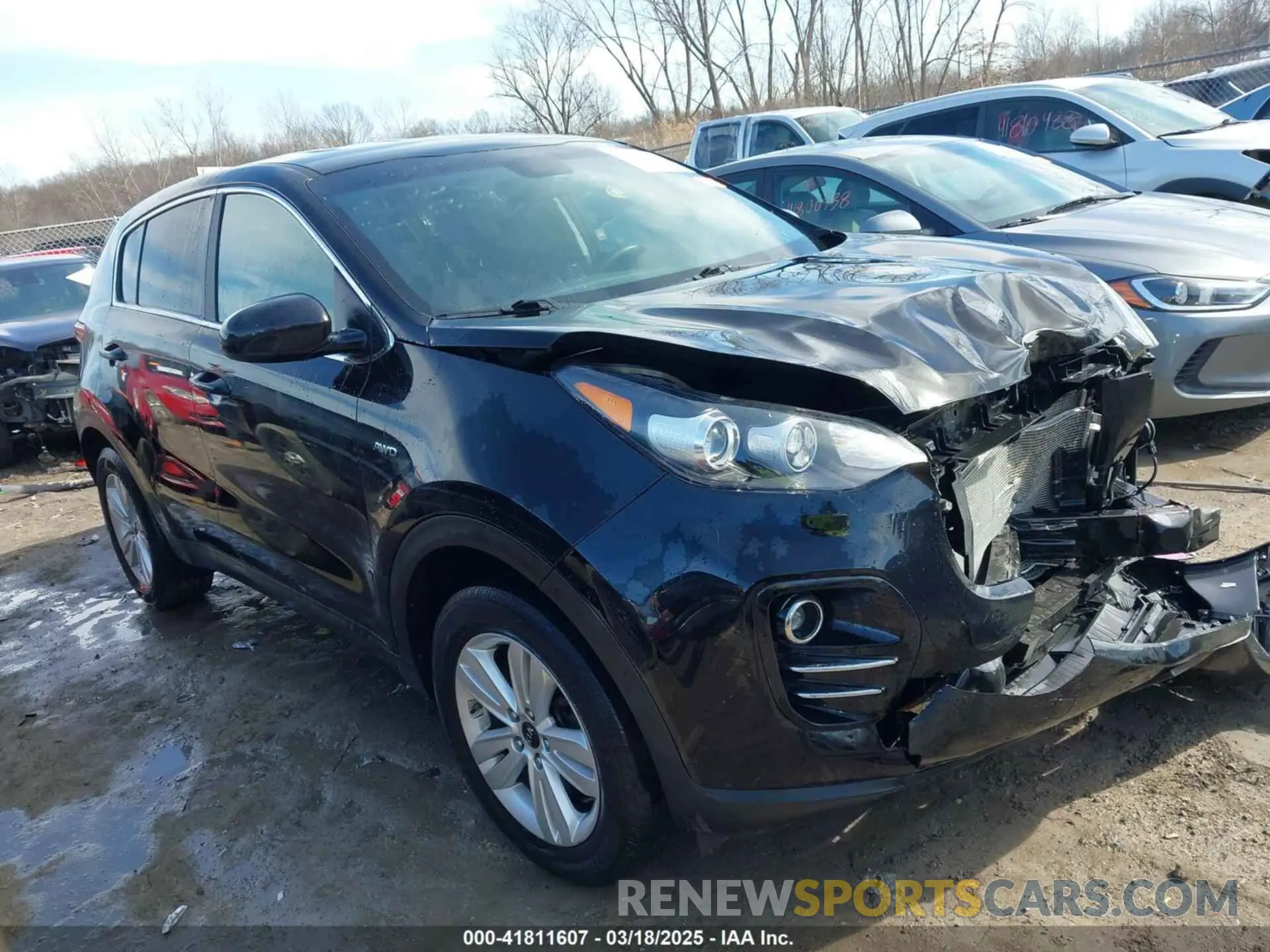 1 fotografías del automóvil dañado KNDPMCAC6K7616101 KIA SPORTAGE 2019
