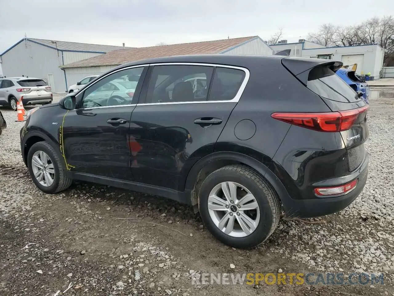 2 fotografías del automóvil dañado KNDPMCAC6K7623159 KIA SPORTAGE 2019