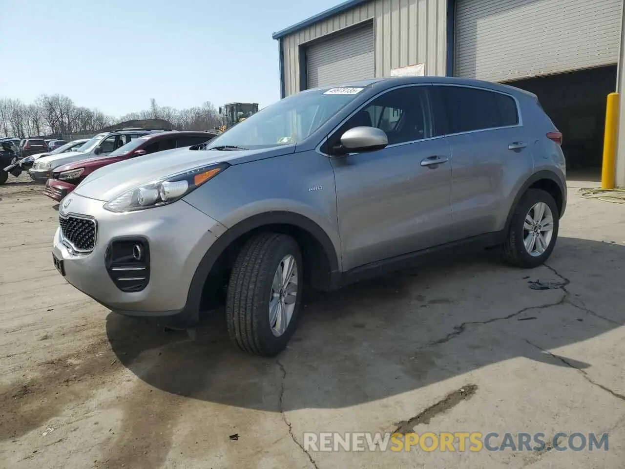 1 fotografías del automóvil dañado KNDPMCAC7K7608556 KIA SPORTAGE 2019