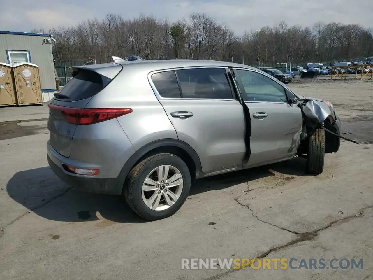3 fotografías del automóvil dañado KNDPMCAC7K7608556 KIA SPORTAGE 2019